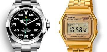 rolex o casio